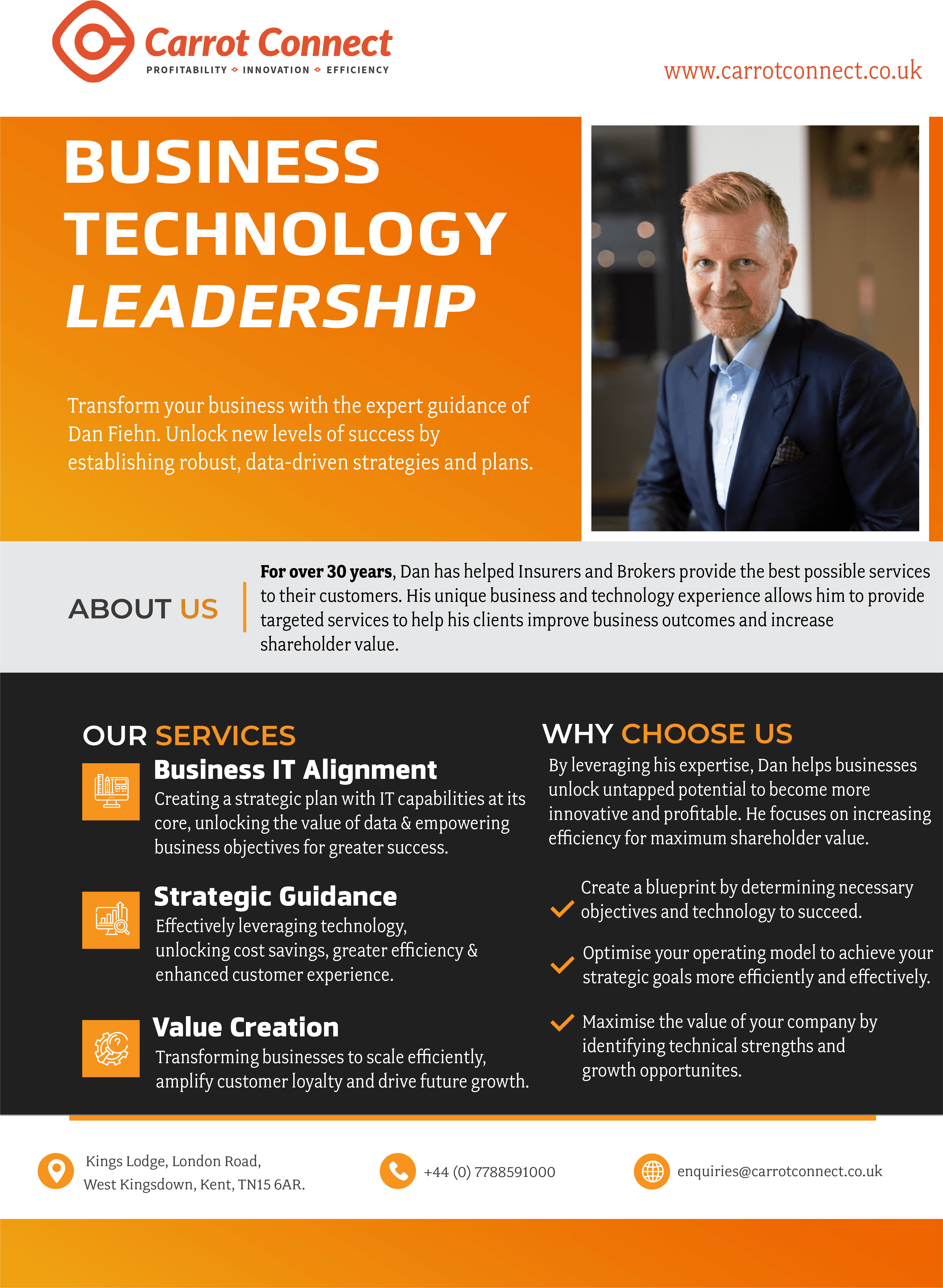 Dan Fiehn Leadership Overview