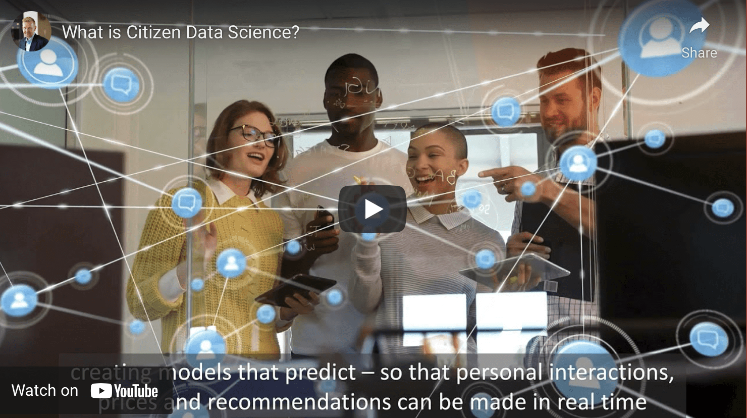VIDEO - Citizen Data Science explained in 3 minutes!